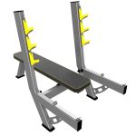 A-3040 Скамья стойка для французского жима