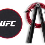 Набор для тренировки ног UFC (Скоростная скакалка и Слайдеры)