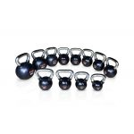 Обрезиненная гиря со стальной рукояткой