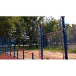 S71 Турник-перекладина с регулируемой высотой для выполнения испытания  «Подтягивание из виса на высокой/низкой перекладине» и для тестирования инвалидов