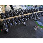 Стойка для профессиональных гантелей на 12 пар горизонтальная IK213