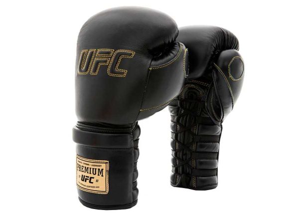  UFC Премиальные тренировочные перчатки на шнуровке