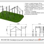 Универсальный спортивный комплекс INVAR100