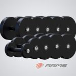 Гантельный ряд 2,5-25кг, 10 пар (шаг 2,5кг) VSA2,5-25